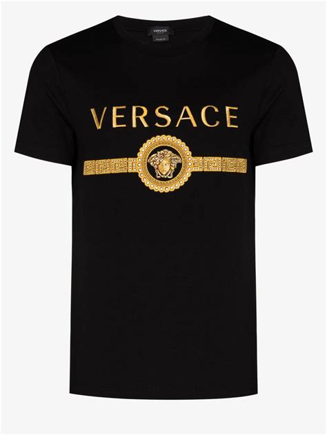 black Versace t shirt